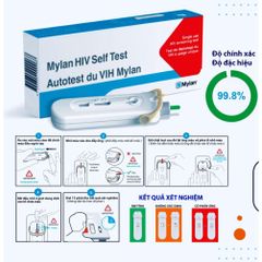 Bộ test xét nghiệm HIV Mylan Self Test - Chính Hãng của  ÚC, độ chính xác cao. 
