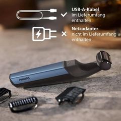 Tông Đơ Cạo Lông Toàn Thân Philips BG3027/03 - Cạo Hai Chiều, An Toàn, Chống Nước, Thời Gian Sử Dụng 60 Phút