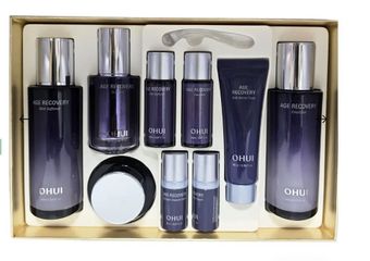 Bộ chăm sóc da Ohui Age Recovery 9 món - Dưỡng ẩm, giảm nhăn, trẻ hóa da với baby collagen - Sản phẩm dưỡng da cao cấp