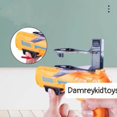 Cây Bắn Máy Bay Xốp Cho Trẻ Em - Đồ Chơi Vận Động Ngoài Trời Phát Triển Kỹ Năng, Màu Sắc Tươi Sáng, An Toàn, Dành Cho Trẻ Từ 3 Tuổi