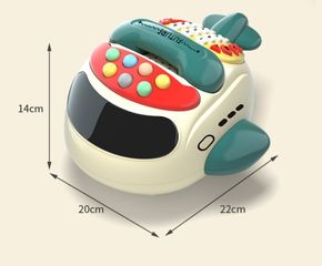 Đồ Chơi Điện Thoại Âm Thanh Cho Bé - Máy Bay, Cà Rốt, Siêu Nhân Nhện, Phi Hành Gia - Đèn Nhạc Vui Nhộn Cho Trẻ Em