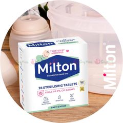 Viên Khử Trùng Milton 28 Viên - Giải Pháp Diệt Khuẩn Hiệu Quả Cho Bình Sữa và Đồ Chơi Trẻ Em, Bảo Vệ Sức Khỏe Bé Yêu