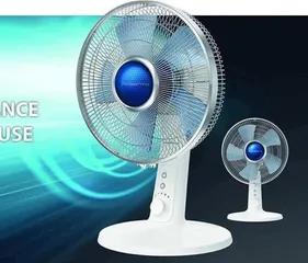 Quạt Bàn Rowenta VU2730 Turbo Silence - Quạt Mát Êm Ái 4 Tốc Độ, Hiệu Suất Cao, Thiết Kế An Toàn, Nhập Khẩu Đức