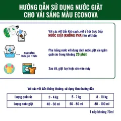 Nước giặt dành cho đồ sáng màu (Chai 2.2kg)
