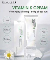 Kem Dưỡng Usolab Bio Intensive K Cream 50ml - Phục Hồi, Làm Dịu Da Nhạy Cảm, Dưỡng Ẩm Sâu, Chăm Sóc Da Tổn Thương nhiễm cort