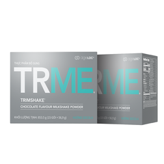 Bộ 2 hộp Thực phẩm bổ sung Nuskin ageLOC TRME TRIMSHAKE socola và vani - Giải pháp kiểm soát cân nặng, cung cấp năng lượng và dinh dưỡng cho da