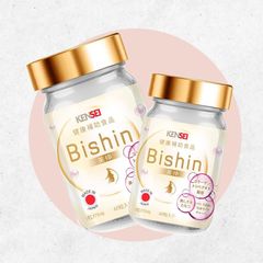 Viên Uống Bishin Tripeptide Collagen Nhật Bản 60 Viên - Tái Tạo Da, Giảm Nếp Nhăn, Tăng Độ Đàn Hồi, Làm Đẹp Da