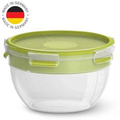 Hộp Đựng Thực Phẩm Emsa Clip & Go 2,6L - Thiết Kế 2 Tầng, Nhựa BPA Free, Dễ Dàng Sử Dụng, Chống Tràn, Thực Phẩm An Toàn