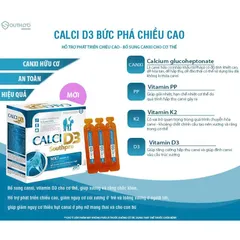 Calci D3 southpro giúp tăng cường chiều cao cho trẻ
