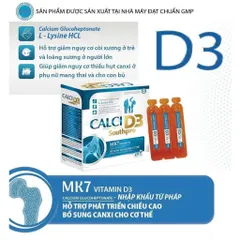 Calci D3 southpro giúp tăng cường chiều cao cho trẻ