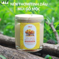 Nến Thơm Handmade Sáp Đậu Nành - Hương Trái Cây Từ Tinh Dầu Thiên Nhiên, 230gr, Không Khói, Quà Tặng Sang Trọng