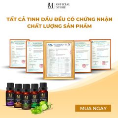 Tinh dầu xá xị nguyên chất Mocotics dung tích 5ml - 50ml giúp khử mùi, làm thơm phòng, oto hiệu quả