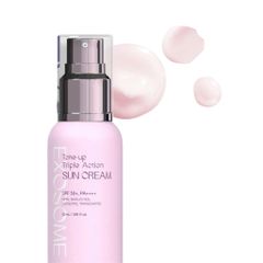 Kem chống nắng Verdi Exosome Tone Up Triple Action 50ml - Bảo vệ da chống UVA/UVB, Làm sáng và Dưỡng ẩm da tự nhiên