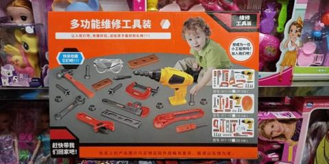 Đồ Chơi Máy Khoan Phát Tiếng Kêu 011-12 - Dụng Cụ Hỗ Trợ Cơ Khí Phát Triển Sáng Tạo Cho Trẻ Em Tuổi 3+