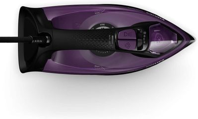 Bàn Là Hơi Nước Philips DST5030/80 Series 5000 - Công Suất 2400W, Chức Năng Hơi Nước Liên Tục, Kiểu Dáng Màu Tím/Đen