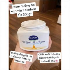 Kem dưỡng da mềm mịn Redwin Vitamin E Cream 300g Úc