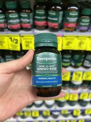 VIÊN BỔ NÃO THOMPSON GINKGO 6000 HÀNG CHÍNH HÃNG