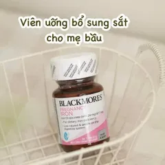 Viên sắt Blackmores cho mẹ bầu chống táo bón 30v
