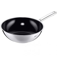 Chảo Xào Silit Wuhan 28cm - Chảo Inox Chống Dính Đun Từ, Chịu Nhiệt 400 Độ C, Phù Hợp Mọi Loại Bếp, Dùng Xào, Rán, Chiên Thực Phẩm