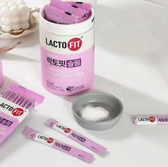 Men Vi Sinh Hỗ Trợ Giảm Cân Lacto Fit Slim 2g x 60 Gói - Bổ Sung Lợi Khuẩn, Giảm Mỡ, Dinh Dưỡng Đường Ruột Tốt Hơn