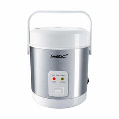 Nồi Cơm Điện Mini Steba RK4 M - Dung Tích 0.9 Lít, Tiết Kiệm Điện 200W, An Toàn Cho Trẻ Em, Dễ Vệ Sinh, Hàng Đức