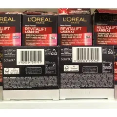Cặp kem dưỡng ngày đêm Loreal Revitalift Laser X3 Đức 50ml