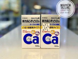 Viên uống Canxi D3+Mg Takeda Nhật Bản - Cải thiện sức khỏe xương khớp và phát triển chiều cao - 100 viên bổ sung vitamin D và magie