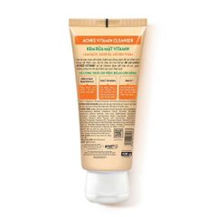 Sữa rửa mặt vitamin làm sáng da, mờ sẹo thâm dạng kem Acnes Vitamin Cleanser 100g