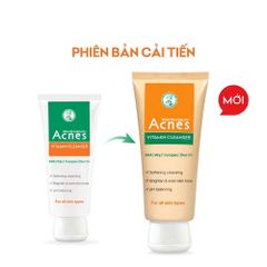 Sữa rửa mặt vitamin làm sáng da, mờ sẹo thâm dạng kem Acnes Vitamin Cleanser 100g