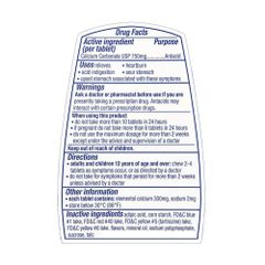Viên nhai hỗ trợ dạ dày TUMS Extra Strength của Mỹ - 750mg 100 viên