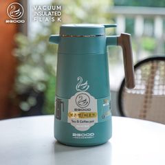 Bình Giữ Nhiệt 2Good B68 1680ml - Phích Pha Trà Inox 304, Giữ Nhiệt 24 Giờ, Công Nghệ Hiển Thị Nhiệt Độ One Touch, Bảo Hành 2 Năm
