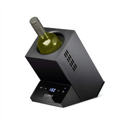 Tủ làm mát rượu CASO WineCase One - Thiết kế thép không gỉ, điều chỉnh nhiệt độ 5-15°C, phù hợp cho chai rượu tới 9cm