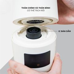 Bình đun nước pha sữa di động MOAZ BEBE- MB058 (Bảo hành chính hãng 12 tháng)
