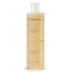 Toner Christina Forever Young Purifying 300ml - Nước Hoa Hồng Giúp Trẻ Hóa Da, Cấp Ẩm và Làm Sạch Da Tươi Mát, Chăm Sóc Da Tự Nhiên