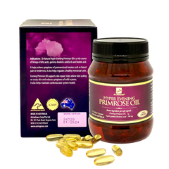 Viên Uống Bổ Sung Nội Tiết Tố Nữ Hyper Evening Primrose Oil 180 Viên - Hỗ trợ cải thiện biểu hiện tiền mãn kinh, Làm Đẹp Da, Xuất Xứ Úc