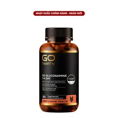 Viên Uống Bổ Xương Khớp GO Glucosamine 1500mg 60 Viên - Hỗ Trợ Khớp Khỏe Mạnh, Giảm Đau Nhức, Dễ Dàng Vận Động