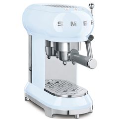Máy Pha Cà Phê Smeg ECF01PBEU - Thiết Kế Sang Trọng, Công Nghệ Italy, Năng Suất 1300W, Pha Cappuccino Tuyệt Hảo Tại Nhà