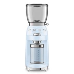 Máy xay cà phê SMEG CGF01PBEU màu xanh dương - Thiết kế hiện đại, lưỡi dao inox, đa năng, xay nhanh mịn hạt cà phê và các loại hạt khác.