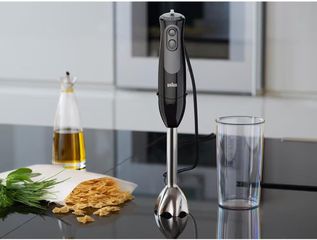 Máy Xay Cầm Tay Braun MultiQuick 3 MQ3135 900W - 11 Tốc Độ, Cối 500ml, Công Nghệ Splash Control, Dễ Dàng Thay Đổi Phụ Kiện
