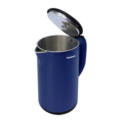 Ấm Siêu Tốc 2 Lớp Inox 304 Nagakawa NAG0321 1.8L - Công Suất 1800W, Thiết Kế Sang Trọng, Tự Ngắt An Toàn, Bình Đun Nước Gia Đình