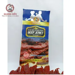 Khô Bò Xông Khói Quang Hiển Gói 20g - Combo 25 Gói Tặng 1, Thơm Ngon Tự Nhiên, Đồ Ăn Vặt Tiện Lợi, Quà Tặng Ý Nghĩa