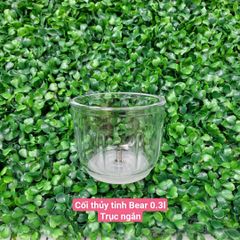 Cối Thủy Tinh 0,3L Bear B03V8 - Phụ Kiện Thay Thế Cho Máy Xay Sinh Tố Chất Liệu Borosilicate Bền Bỉ