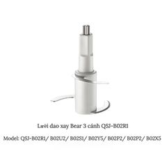 Cối Thủy Tinh Thay Thế Cho Máy Xay Sinh Tố Bear - Phụ Kiện Hỗ Trợ Các Model QSJ-B02R1, B02U2, B02S1, B02Y5, B02P2, B02X5