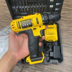 Bộ Khoan Vít Không Dây DUNLANDI 24V - Tặng Kèm 2 Pin và 24 Phụ Kiện, Thiết Kế Tiện Dụng Cho Công Việc Sửa Chữa và Lắp Đặt