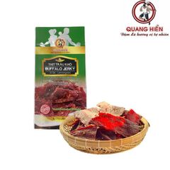 Khô Trâu Vị Sả Buffalo Jerky Quang Hiển - Combo 25 Gói 20g Nguyên Chất, Thơm Ngon, Bổ Dưỡng cho Sức Khỏe