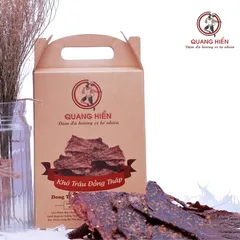 Thịt Khô Trâu Quang Hiển 250g - Đặc Sản Truyền Thống Đồng Tháp, Thơm Ngon, Mềm Dai, Hương Vị Tự Nhiên, Quà Biếu Ý Nghĩa