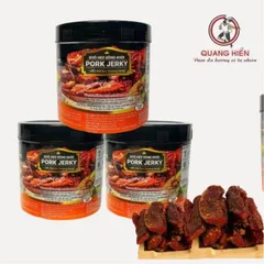 Khô Heo Xông Khói Quang Hiển 100g - Snack Thịt Heo Thơm Ngon, Đậm Đà Hương Vị Tự Nhiên, Phù Hợp Cho Mọi Đối Tượng