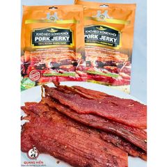 Khô Heo Xông Khói Quang Hiển 100g - Thịt Heo Tự Nhiên, Snack Đậm Đà Hương Vị Ngon, Món Ăn Vặt Tuyệt Hảo Cho Mọi Dịp