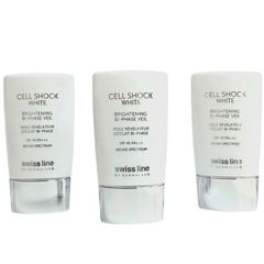 Sữa Chống Nắng Swissline Cell Shock Invisible Bi-Phase Veil SPF 50 PA++ 45ml - Dưỡng ẩm và bảo vệ da hiệu quả khỏi tia UV