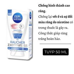 Kem đánh răng Perl Weiss Expert White Đức 50ml